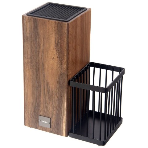 Zestaw noży kuchennych w stojaku 6-ele noże kuchenne czarne nóż BLACK ORION 122999