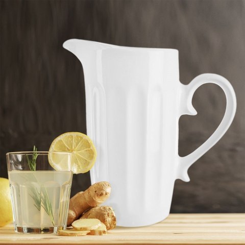 Dzbanek ceramiczny biały 1.7L do mleka na napoje wodę ORION 126683