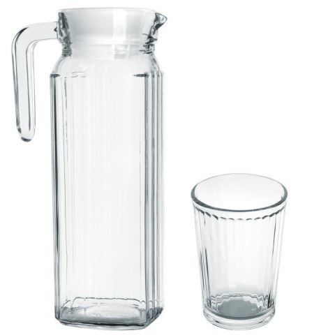Dzbanek i szklanki na napoje 1.1L / 190 ml zestaw 5-ele EXCELLENT HOUSEWARE 139635