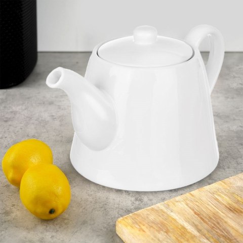 Dzbanek porcelanowy do zaparzania herbaty kawy ziół biały 2L ORION 156005