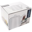 Dzbanek porcelanowy do zaparzania herbaty kawy ziół biały 2L ORION 156005