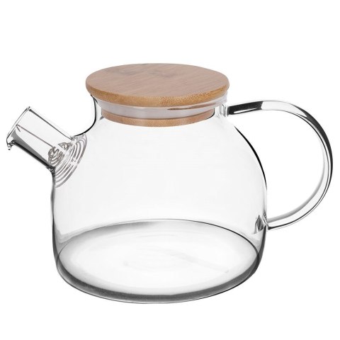 Dzbanek szklany do zaparzania herbaty kawy z sitkiem do parzenia 1L EXCELLENT HOUSEWARE 139143