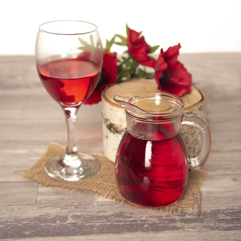 Dzbanek szklany mały 300ml na napoje sok wodę kompot wino sos ORION 126654