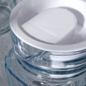 Dzbanek szklany mały 500ml na napoje sok wodę kompot 650ml z pokrywką VILDE 139293