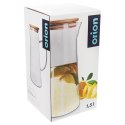 Dzbanek szklany na napoje sok wodę herbatę z pokrywką 1.35L stołowy ORION 126645