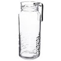 Dzbanek szklany na napoje sok wodę kompot z pokrywką 1.3L stołowy VILDE 139175