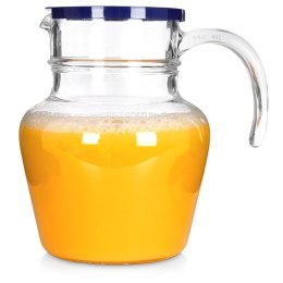 Dzbanek szklany na napoje sok wodę kompot z pokrywką 1.4L stołowy VILDE 139174