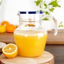 Dzbanek szklany na napoje sok wodę kompot z pokrywką 1.4L stołowy VILDE 139174