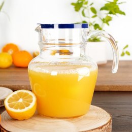 Dzbanek szklany na napoje sok wodę kompot z pokrywką 1.4L stołowy VILDE 139174