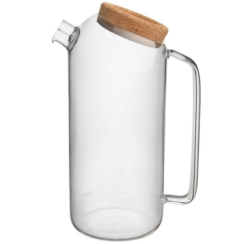 Dzbanek szklany na napoje sok wodę kompot z pokrywką 1.8L stołowy ORION 126651