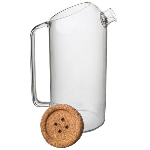 Dzbanek szklany na napoje sok wodę kompot z pokrywką 1.8L stołowy ORION 126651