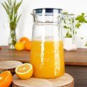 Dzbanek szklany na napoje sok wodę kompot z pokrywką 2L stołowy VILDE 139176