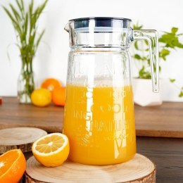 Dzbanek szklany na napoje sok wodę kompot z pokrywką 2L stołowy VILDE 139176