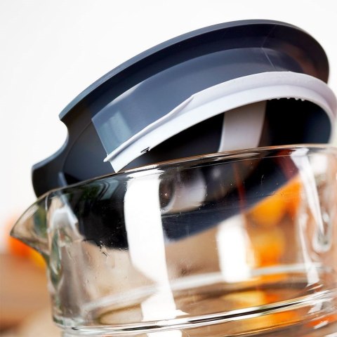 Dzbanek szklany na napoje sok wodę kompot z pokrywką 2L stołowy VILDE 139176