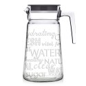 Dzbanek szklany na napoje sok wodę kompot z pokrywką 2L stołowy VILDE 139176