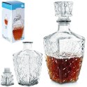 Karafka do whisky nalewki na alkohol napoje szklana 830ml EXCELLENT HOUSEWARE 139627