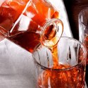 Karafka i szklanki do whisky nalewki na alkohol 900ml zestaw 5-ele VILDE 139665