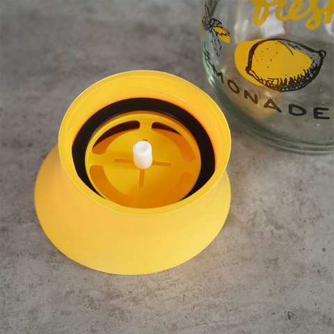 Karafka szklana do napojów na sok wodę napoje kompot z pokrywką 1L VILDE 139299