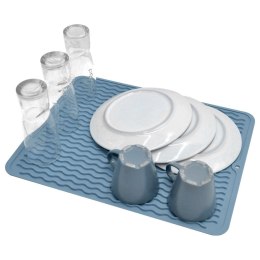 Mata do suszenia naczyń gumowa niebieska 40x31cm ULTRA CLEAN 150607-N