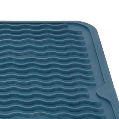 Mata do suszenia naczyń gumowa niebieska 40x31cm ULTRA CLEAN 150607-N