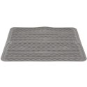 Mata do suszenia naczyń gumowa szara 40x31cm ULTRA CLEAN 150607-S