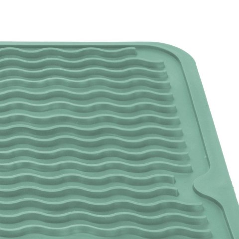 Mata do suszenia naczyń gumowa zielona 40x31cm ULTRA CLEAN 150607-Z