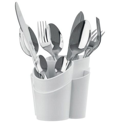 Ociekacz stojak na sztućce biały ORION 155202