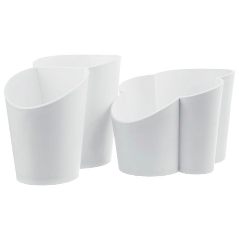 Ociekacz stojak na sztućce biały ORION 155202