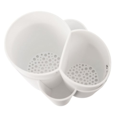 Ociekacz stojak na sztućce biały ORION 155202