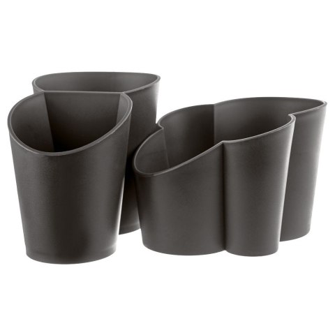 Ociekacz stojak na sztućce szary ORION 155201