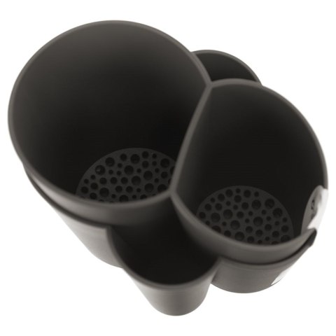 Ociekacz stojak na sztućce szary ORION 155201