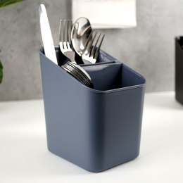 Ociekacz stojak na sztućce uniwersalny szary VILDE 229046-S