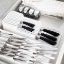 Organizer na noże przybory sztućce do szuflady biały 39x14.5x7.5cm VILDE 229012-B