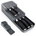 Organizer na noże przybory sztućce do szuflady szary 39x14.5x7.5cm VILDE 229012-S