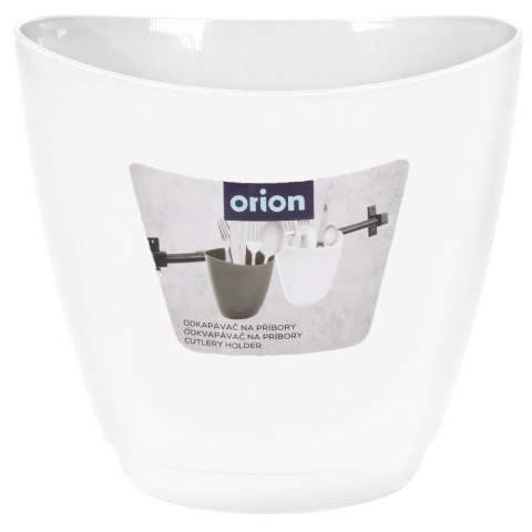 Pojemnik na przybory kuchenne zawieszany biały RADKA ORION 155203