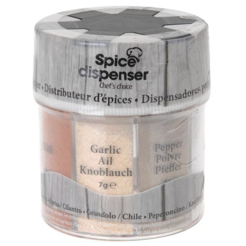 Pojemnik na przyprawy 6 przypraw organizer przyprawnik EXCELLENT HOUSEWARE 153502