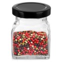 Pojemnik na przyprawy szklany 120ml słoik słoiczek organizer ORION 155118