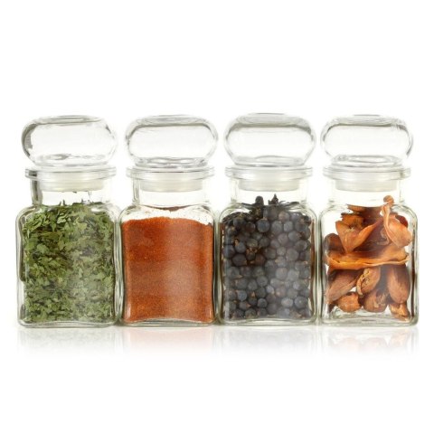 Pojemnik na przyprawy szklany 150ml słoik słoiczek organizer ORION 150248