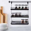 Pojemnik na przyprawy szklany 170ml słoik słoiczek organizer ORION 155120