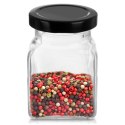 Pojemnik na przyprawy szklany 170ml słoik słoiczek organizer ORION 155120