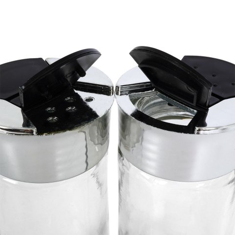 Pojemnik na przyprawy z sitkiem szklany 100ml słoik słoiczek organizer ORION 153641