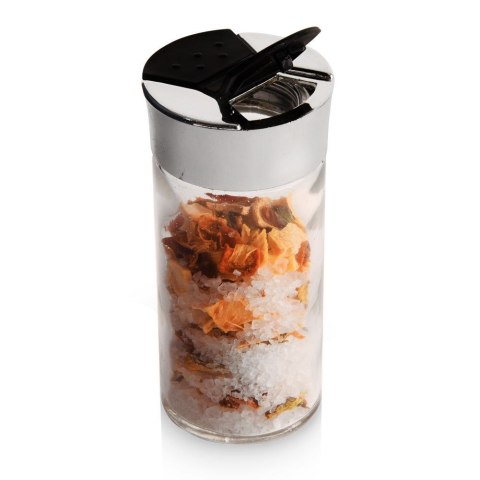 Pojemnik na przyprawy z sitkiem szklany 100ml słoik słoiczek organizer ORION 153641