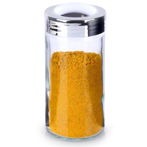 Pojemnik na przyprawy z sitkiem szklany 80ml słoik słoiczek organizer ORION 153611