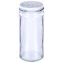 Pojemnik na przyprawy z sitkiem szklany 80ml słoik słoiczek organizer ORION 153611