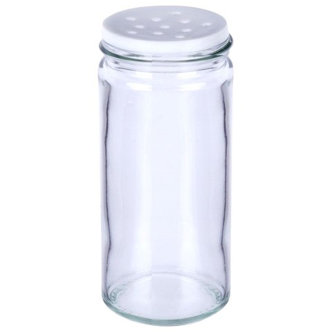 Pojemnik na przyprawy z sitkiem szklany 80ml słoik słoiczek organizer ORION 153612
