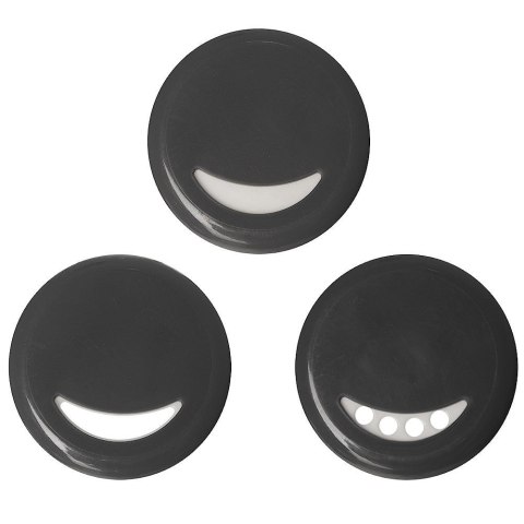 Pojemnik na przyprawy z sitkiem szklany KEMP 230ml słoik słoiczek organizer ORION 155110