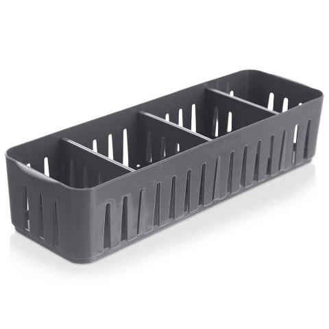 Pojemnik organizer na przyprawy do szuflady pojemniki szary ORION 731615