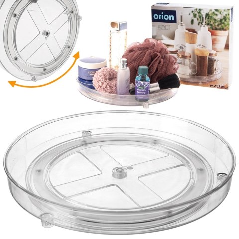 Pojemnik organizer obrotowy do lodówki szafki szuflady 27cm ORION 154060