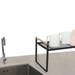 Półka kuchenna metalowa czarna RADKA 35x21.5x18cm ORION 150699