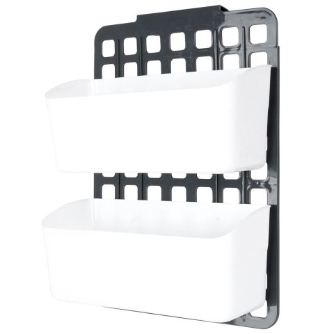 Półka zawieszana na drzwi szafkę prysznic wisząca 25x11x36cm VILDE 229054